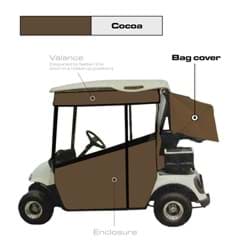 Show details for Cham. Bag cover, E-Z-GO TXT, Cocoa Picture of Cham. Bag cover, E-Z-GO TXT, Cocoa