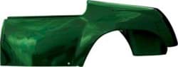 Show details for Rear body, hunter green Picture of Rear body, hunter green