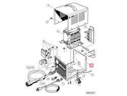 Show details for Assembly, case (includes fasteners) Picture of Assembly, case (includes fasteners)