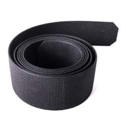 Show details for Nylon weave strap. 66" long x 2" wide, black Picture of Nylon weave strap. 66" long x 2" wide, black