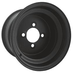 Show details for 10x7 Black Steel Wheel (3:4 Offset), Matt Black Picture of 10x7 Black Steel Wheel (3:4 Offset), Matt Black