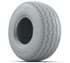 Picture of Grey Non Marking D.O.T. 18.5x8.50-8 Sawtooth Street Tire (No Lift Required), Picture 3