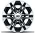 Picture of GTW® Specter 10x7 Black Machined Wheel (3:4 Offset) Center Cap Included, Picture 3