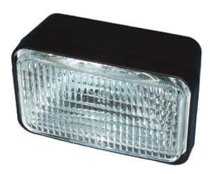 Picture of Rectangular headlight with bracket