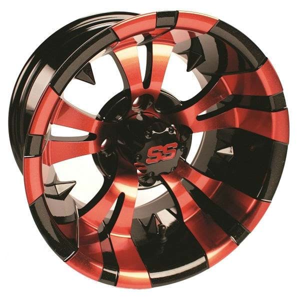 Picture of GTW Vampire 12x7 Black/Red Wheel