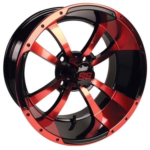 Picture of GTW Storm Trooper 12x7 Black/Red Wheel