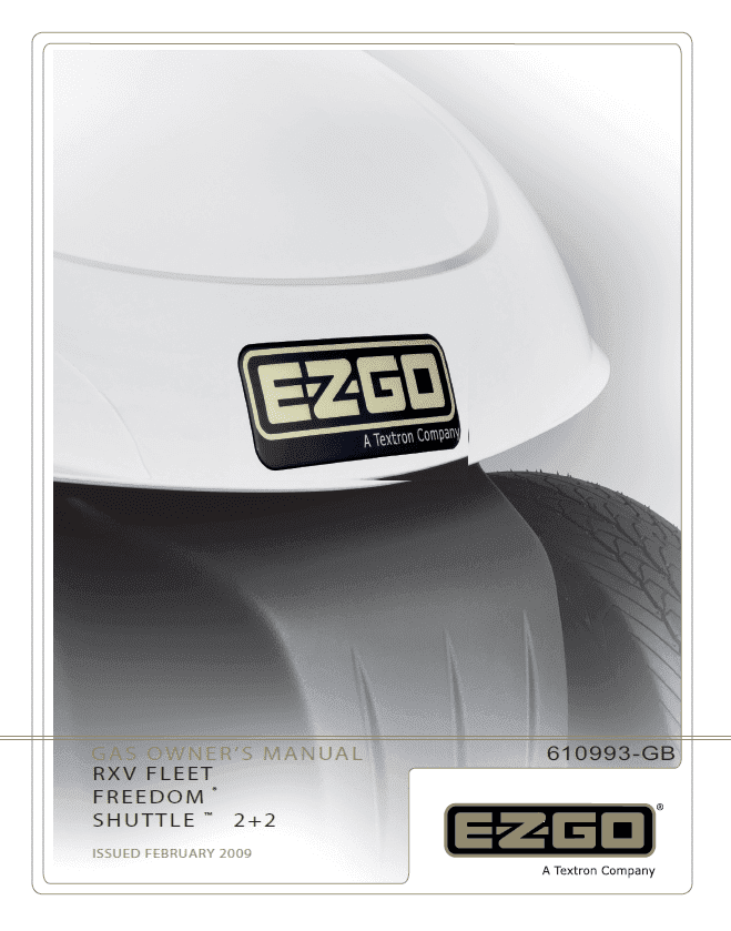 Picture of 2009 – E-Z-GO – OM - GAS