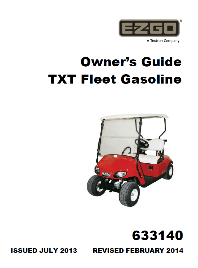 Picture of 2014 – E-Z-GO - TXT FLEET - OM - GAS