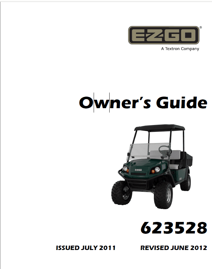 Picture of 2012 – E-Z-GO - TERRAIN -  OM - All elec/utility