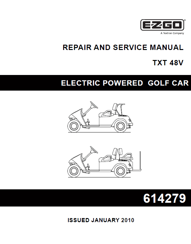 Picture of 2010 – E-Z-GO - TXT 48V -  SM - All elec/utility