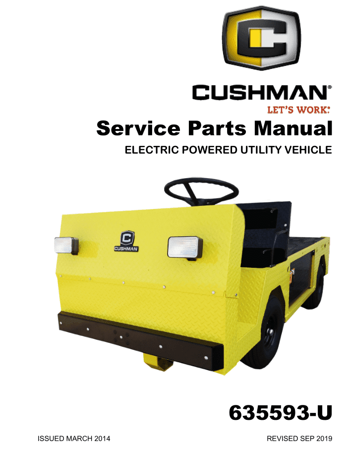 Picture of 2014 – CUSHMAN - TITAN - SM - All elec/utility