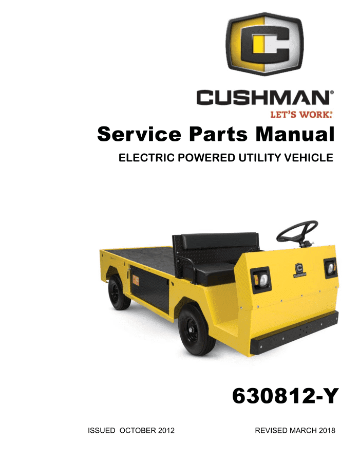 Picture of 2013 - CUSHMAN - TITAN - SM - All elec/utility