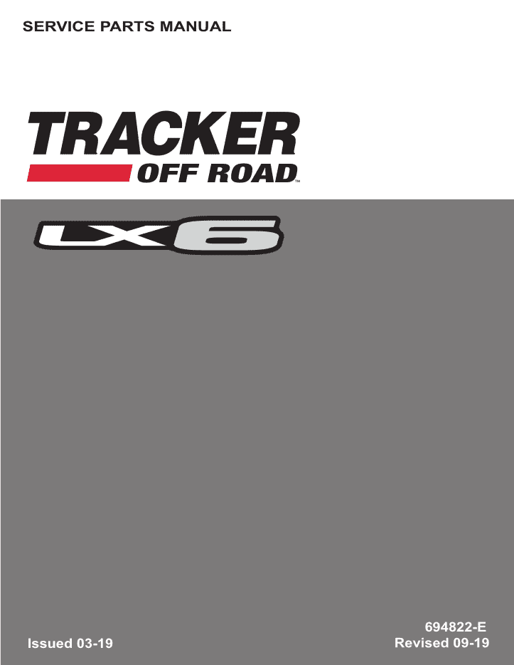 Picture of 2020 - TRACKER OFF ROAD - LX6 72V - SM - All elec/utility