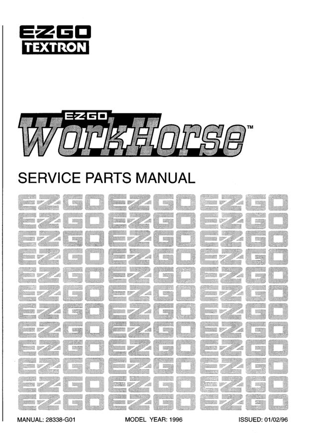 Picture of 1996 - E-Z-GO - WORKHORSE - SM - GAS