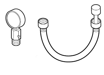 Picture of Compression gauge and adapter