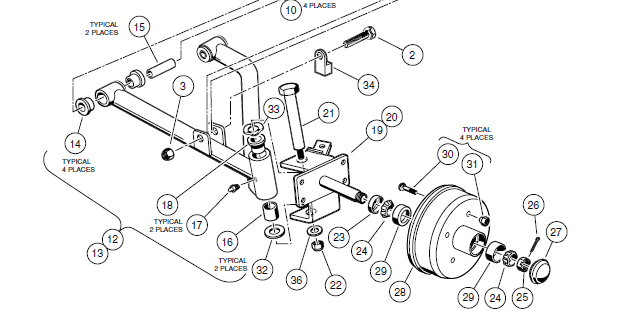 Picture of Left A-Arm Asm