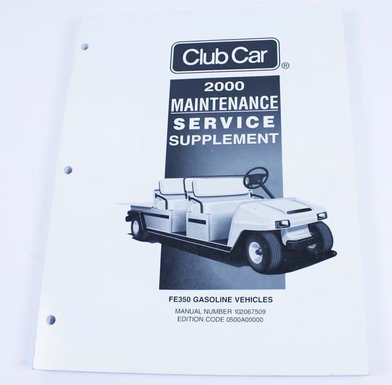 Picture of Maintenance & Service Supplement FE350 engine