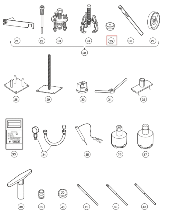 Picture of [OT] Driven Clutch Puller Plug (For Kawasaki Engines Only)