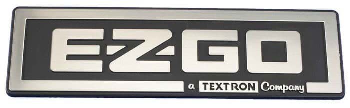Picture of Factory name plate, silver/black