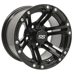 Picture of GTW® Specter 12x7 Matte Black Wheel (3:4 Offset)