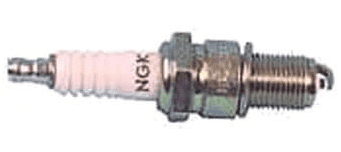 Picture of NGK spark plug, high altitude